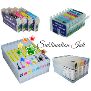 Sublimation Ink cartridges