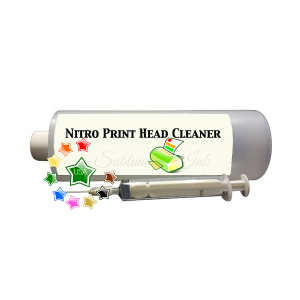 Nitro Print Head Cleaner for cleaning plugged print heads.