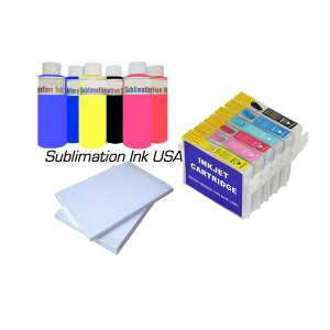 EPSON 1400-1430 sublimation ink, cartridge and paper